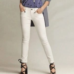 Cabi white Slimmie jeans. Size 8. GUC